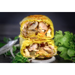 Шаурма с курицей микс и Фри
